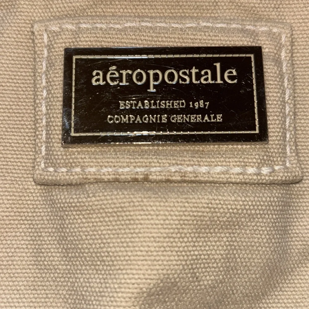 Aeropostale Vintage Canvas Tote Bag, 16ā x 14ā - Picture 4 of 16